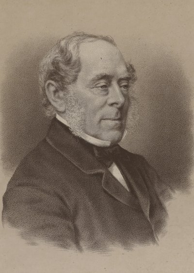 George William Frederick Villiers, 4º Conde de Clarendon, estadista y diplomático británico de John after Watkins
